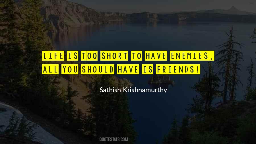 Quotes About Short Friends #1474482