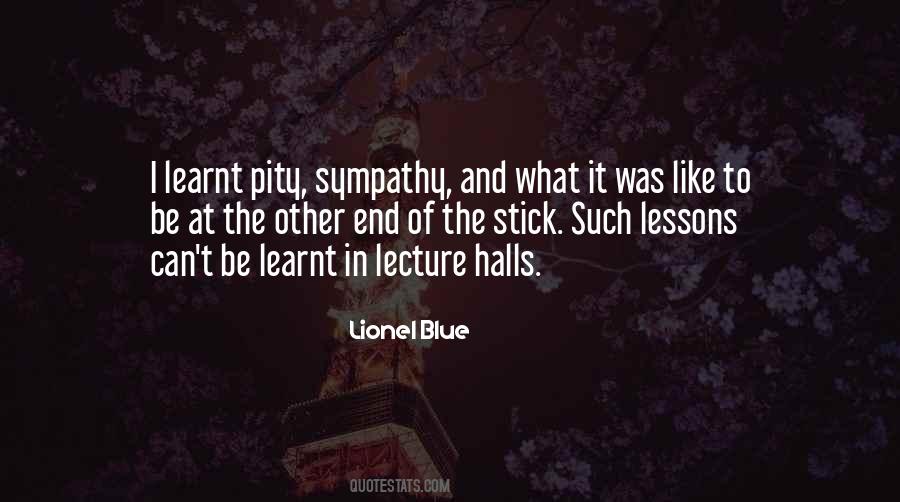 Quotes About Lessons Learnt #814217