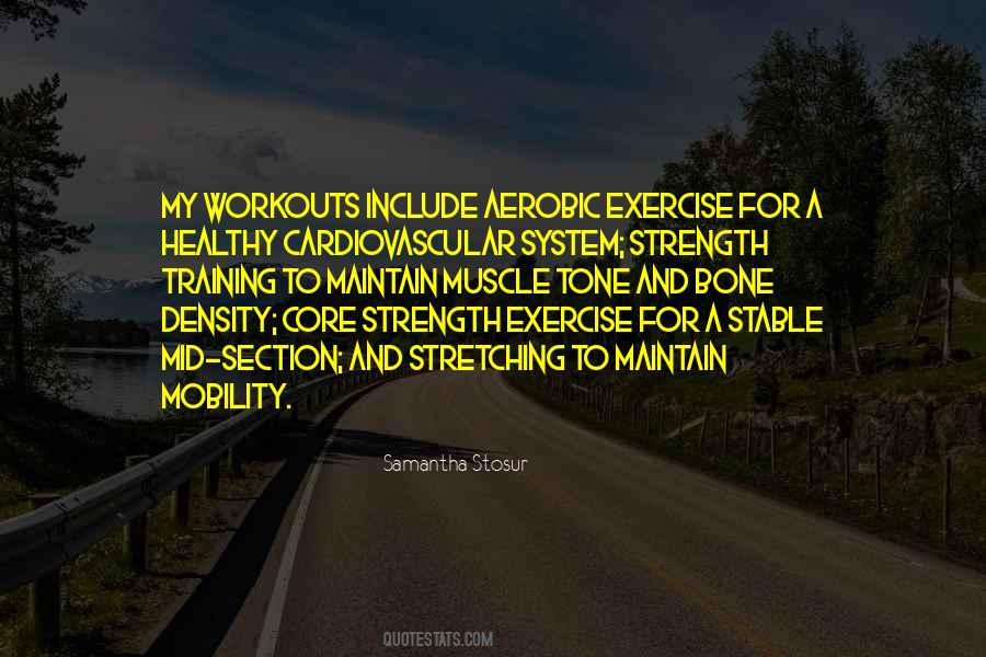 Aerobic Exercise Quotes #296161