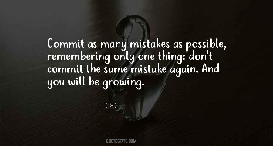 Same Mistake Quotes #1200609