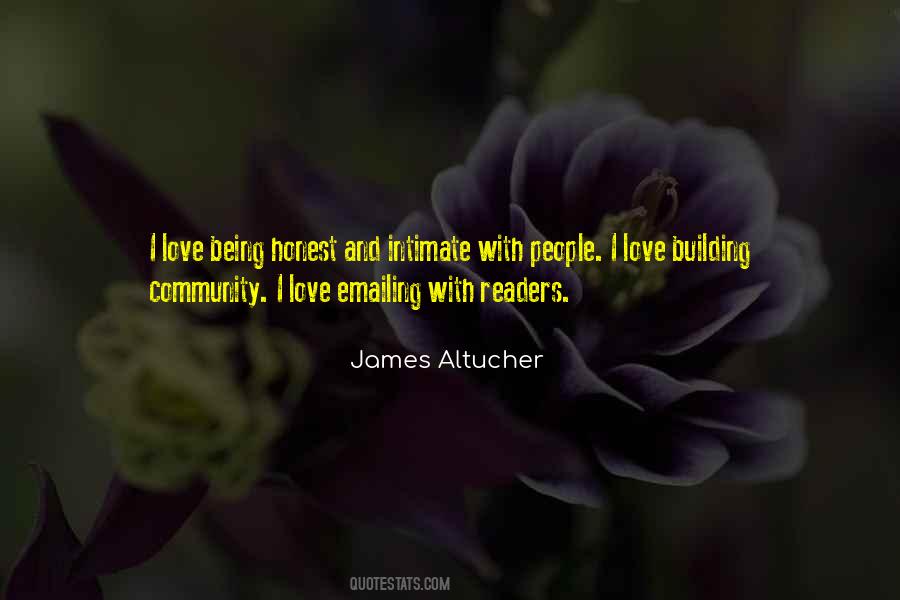 Quotes About Community Building #105507