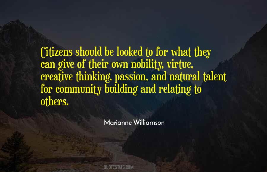 Quotes About Community Building #1625729
