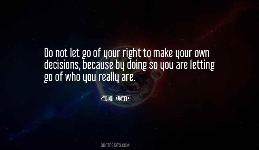 Quotes About Not Letting You Go #65127