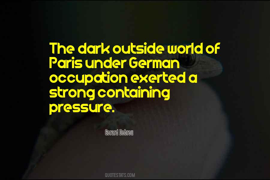 Quotes About A Dark World #125623