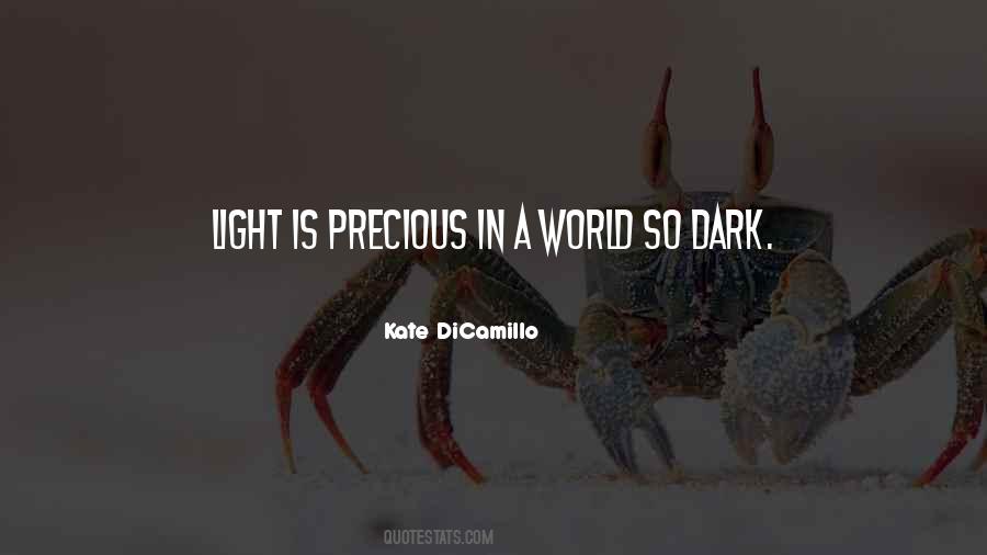 Quotes About A Dark World #505384