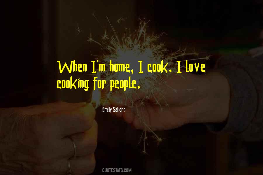Cooking Love Quotes #817989