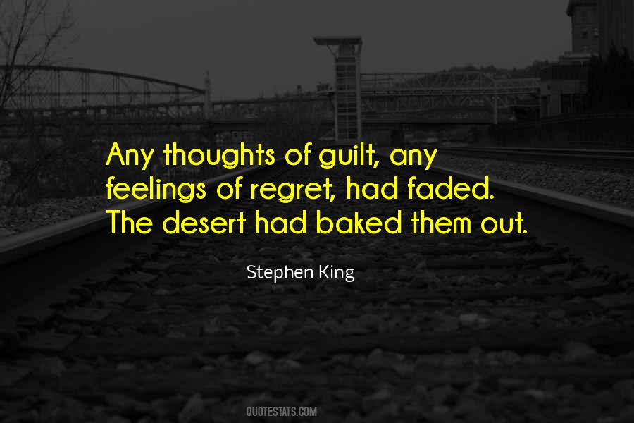 Quotes About Feelings Of Guilt #1183505