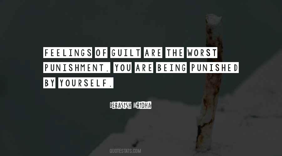 Quotes About Feelings Of Guilt #1460710