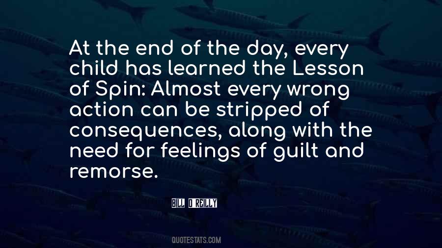 Quotes About Feelings Of Guilt #792622