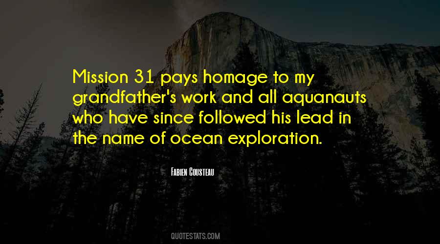 Quotes About Homage #53160