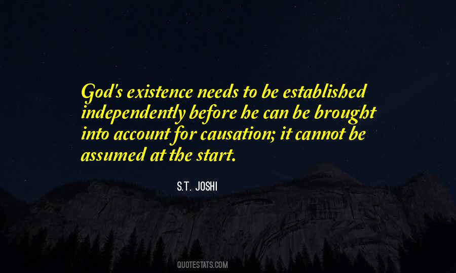 Proof Of Existence Quotes #147464