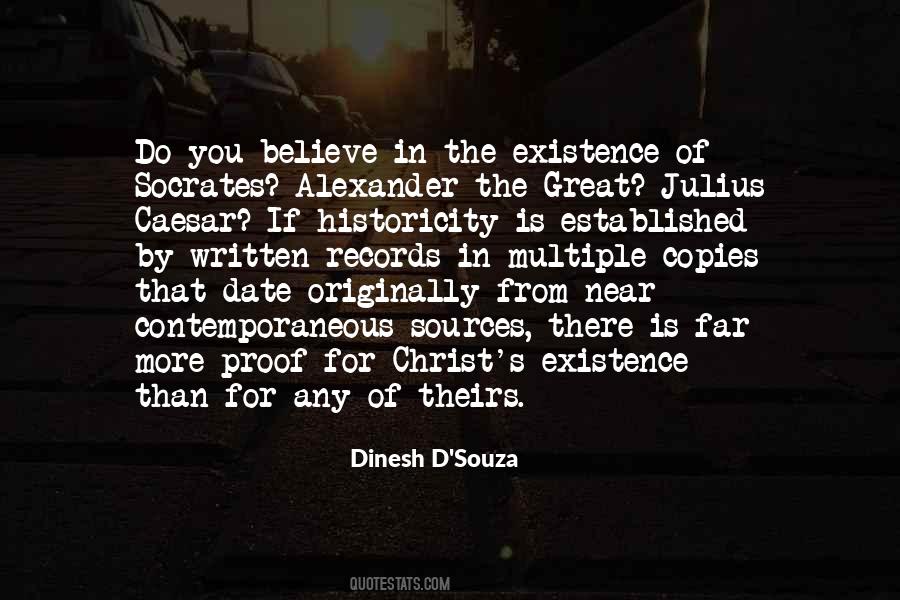 Proof Of Existence Quotes #517443