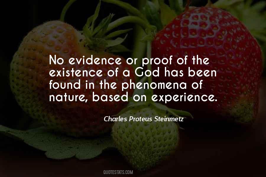Proof Of Existence Quotes #760325