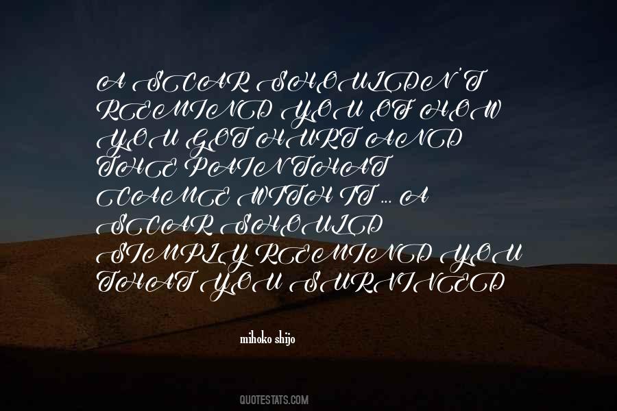 Quotes About Got Hurt #1455017