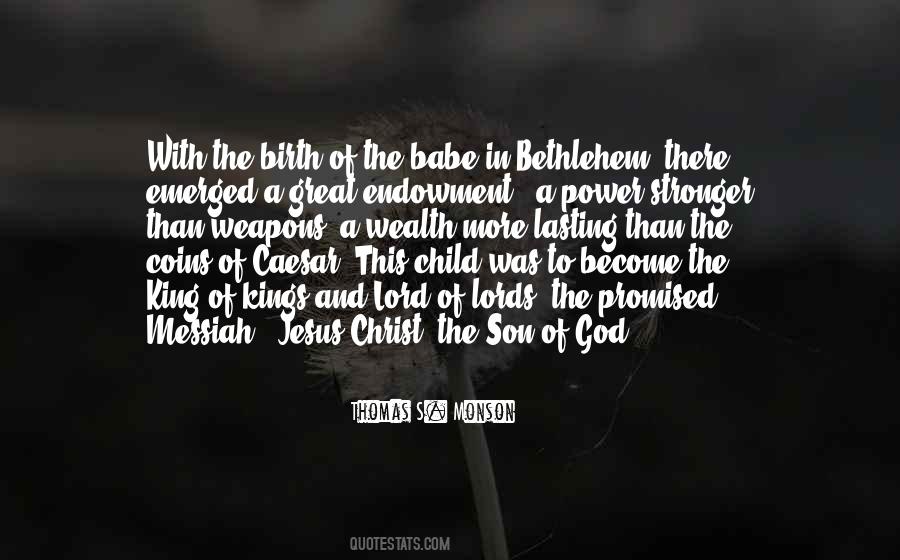 Quotes About Jesus's Birth #179600