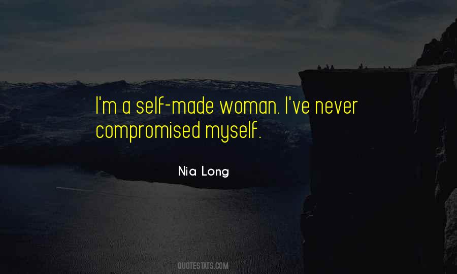 Quotes About Self Made Woman #1602678