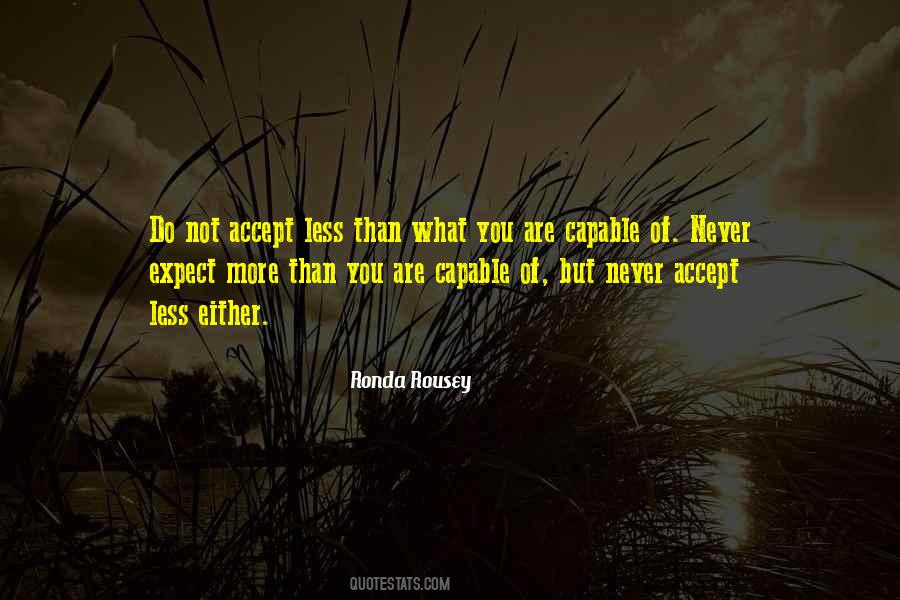 Expect More Quotes #832061