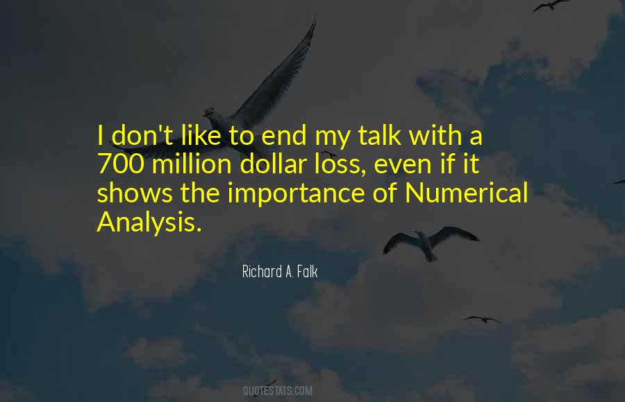 Quotes About Numerical Analysis #1238895