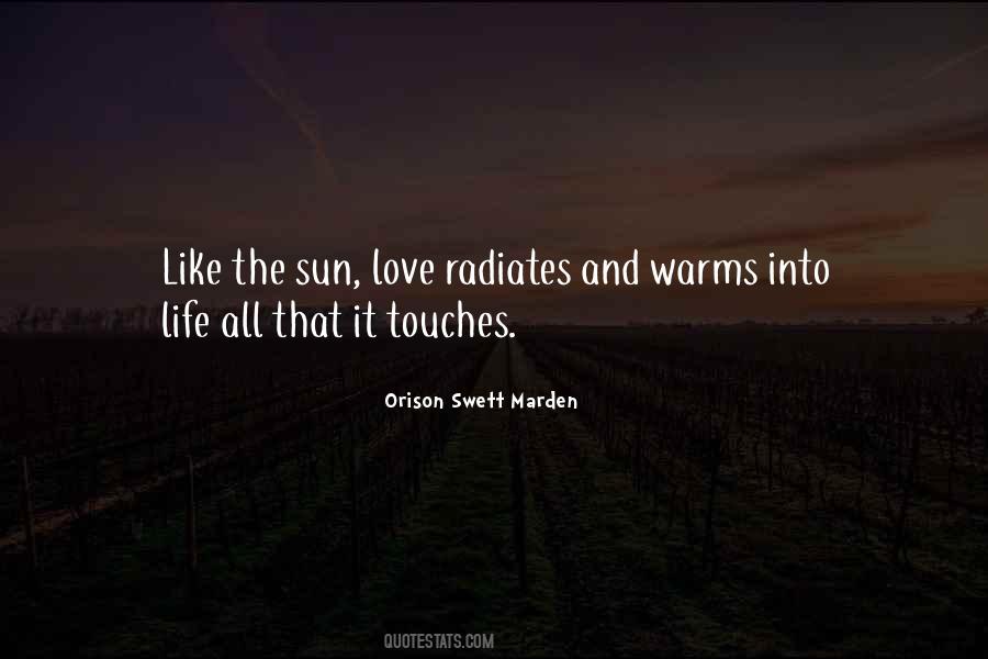 Quotes About Radiates #1701833