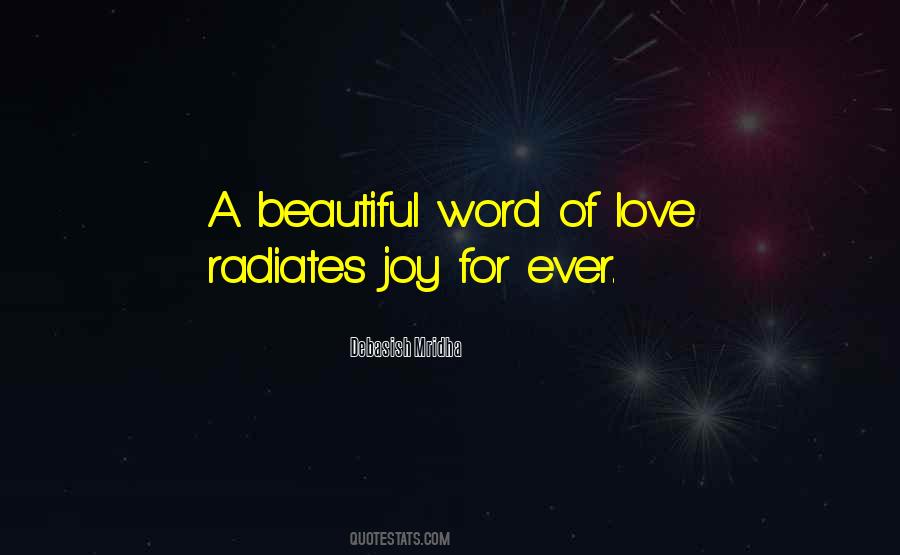 Quotes About Radiates #1752770