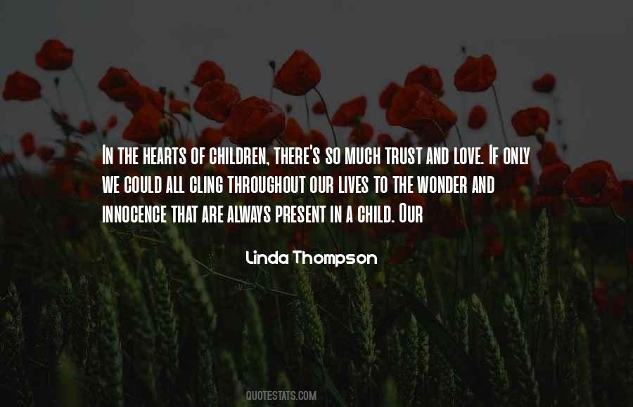 Quotes About A Child's Love #54443