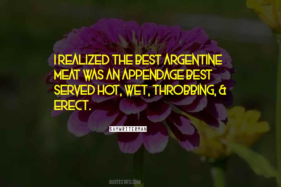 Quotes About Argentine #1489167