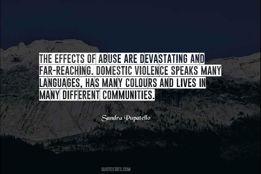 Effects Of Abuse Quotes #583125