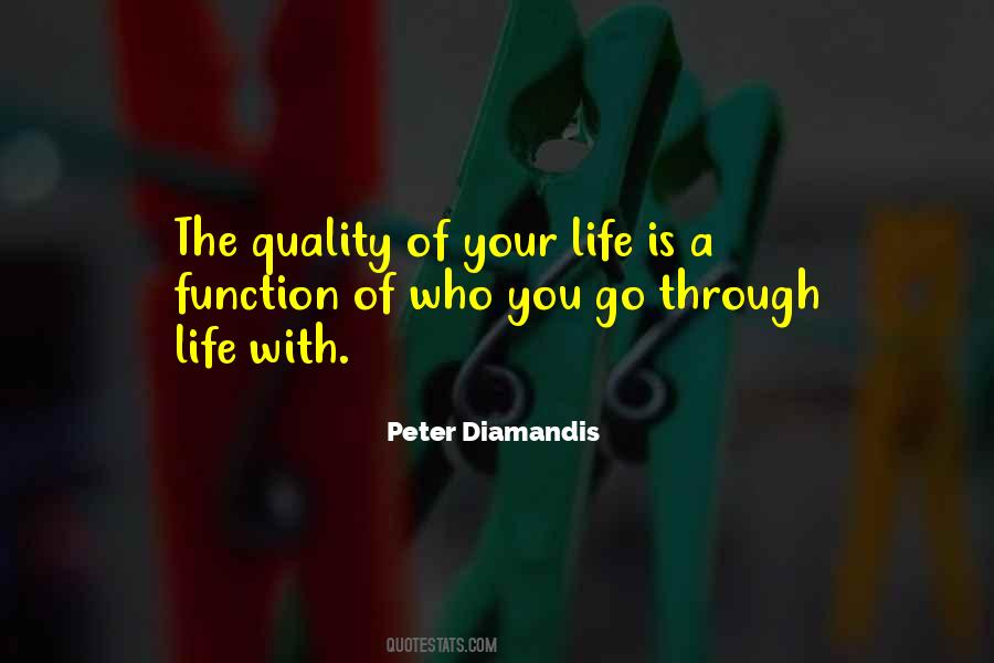 Quality Life Quotes #81874