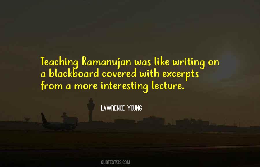 Quotes About Ramanujan #921955