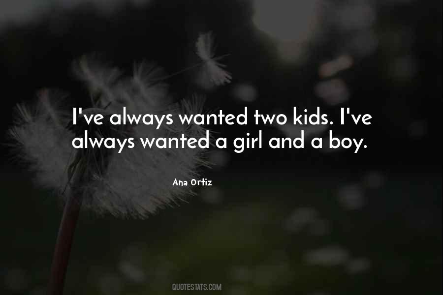 Quotes About A Boy And A Girl #51624