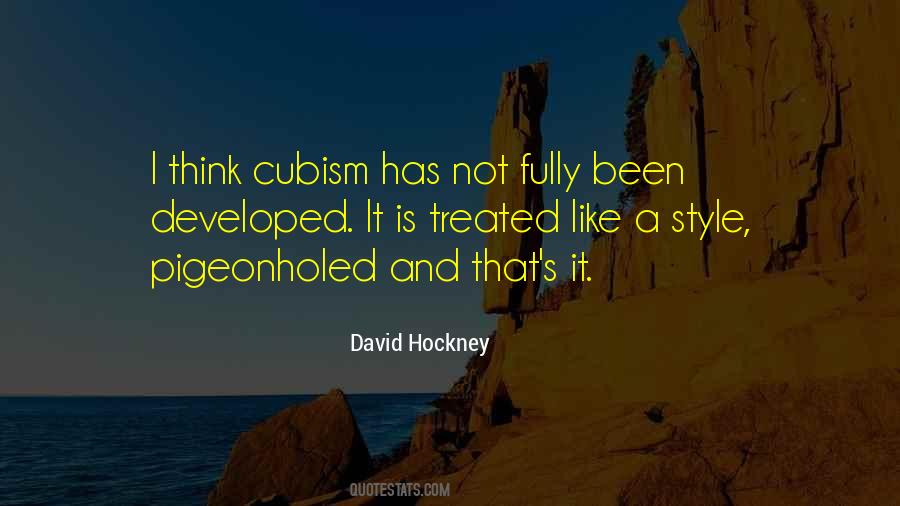 Quotes About Cubism #920873