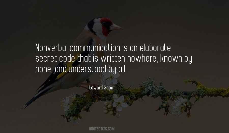 Quotes About Written Communication #368627