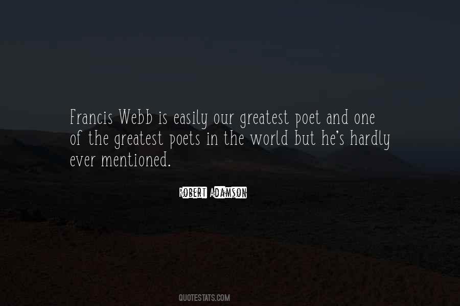 Greatest Poets Quotes #1030480
