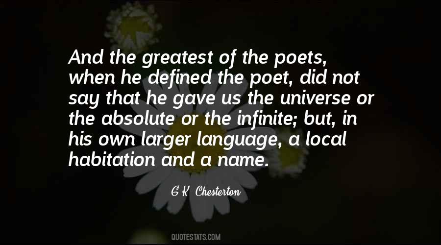 Greatest Poets Quotes #1317012