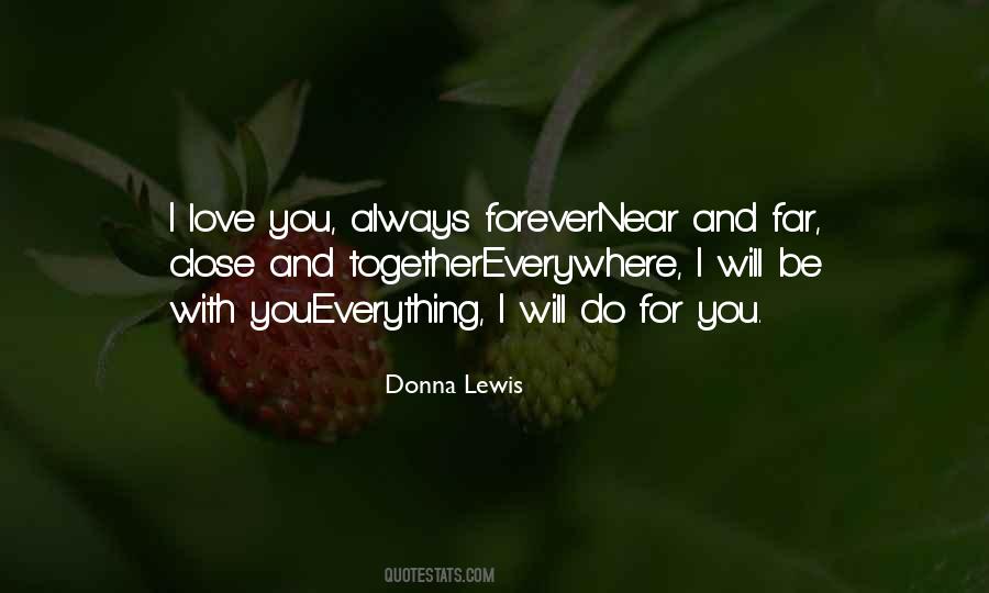 Quotes About Forever And Always #95435