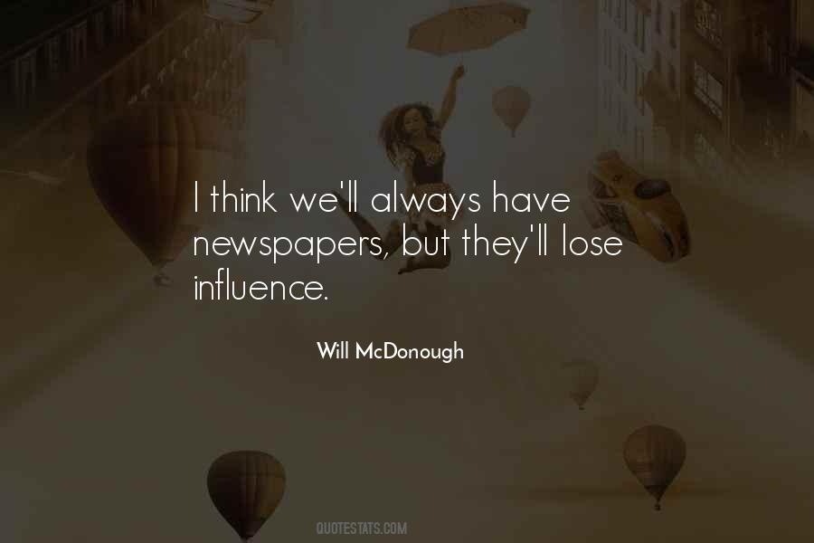 Quotes About Newspapers #1177675