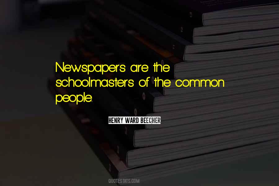 Quotes About Newspapers #1201746