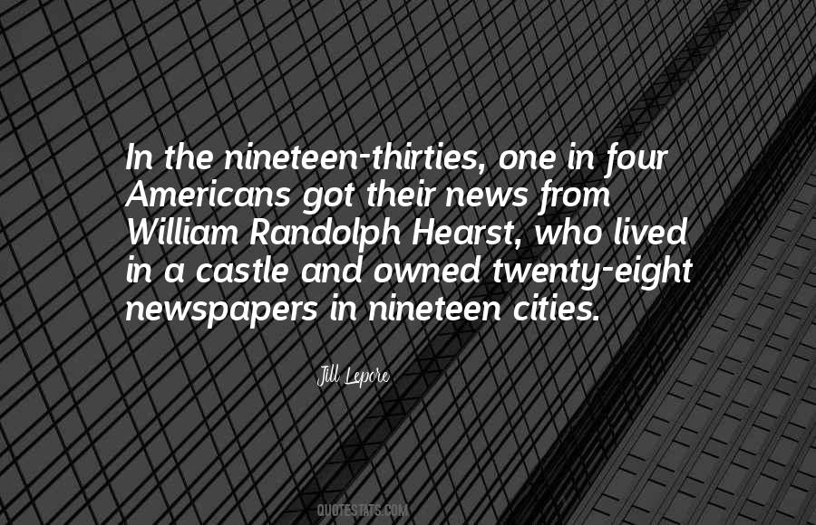 Quotes About Newspapers #1295117