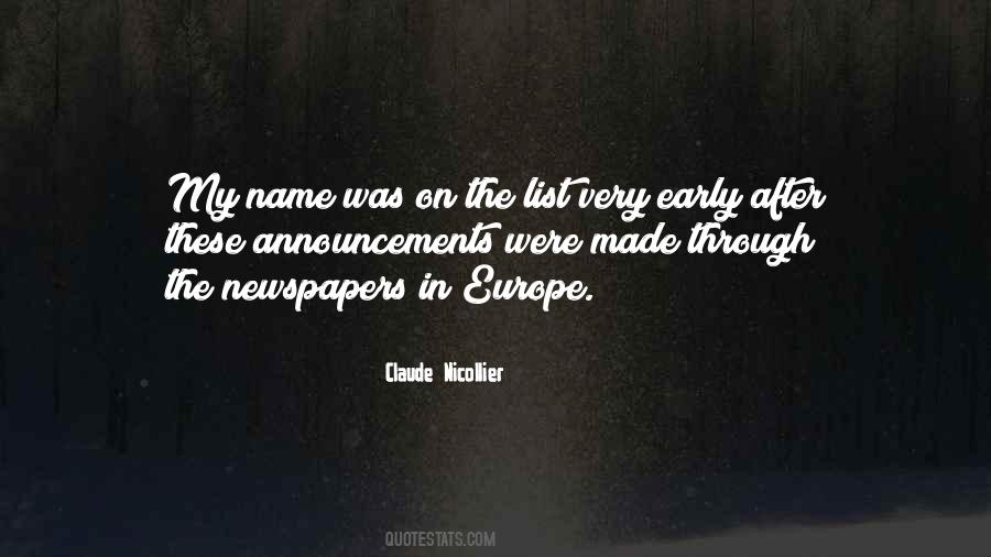 Quotes About Newspapers #1302787