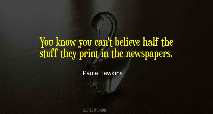 Quotes About Newspapers #1338320