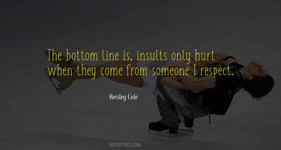 Quotes About Bottom Line #1293092