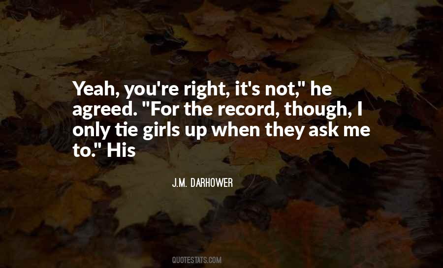 Tie Me Quotes #1205173