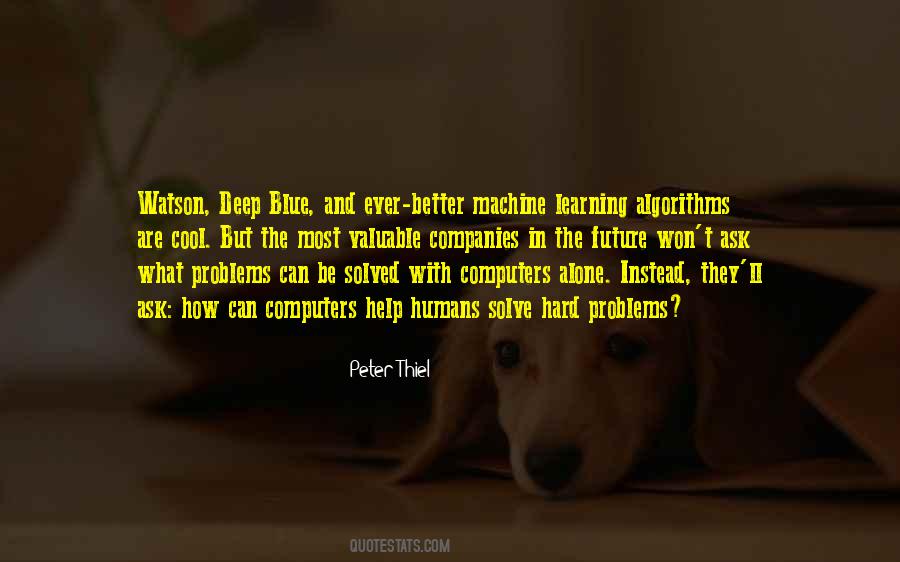 Quotes About Solved Problems #120348
