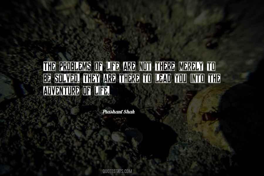 Quotes About Solved Problems #196551