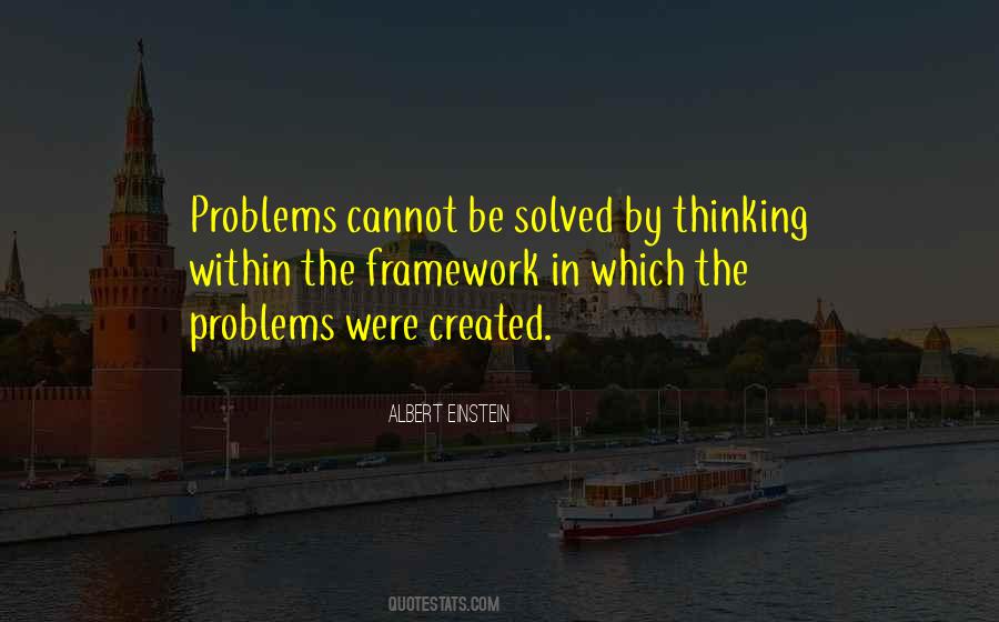 Quotes About Solved Problems #277168