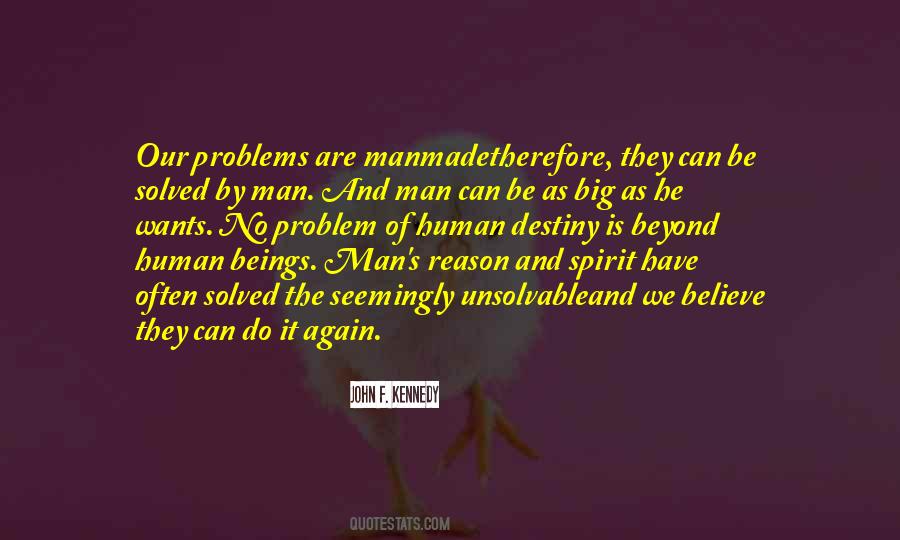 Quotes About Solved Problems #409894