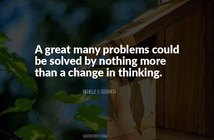 Quotes About Solved Problems #91
