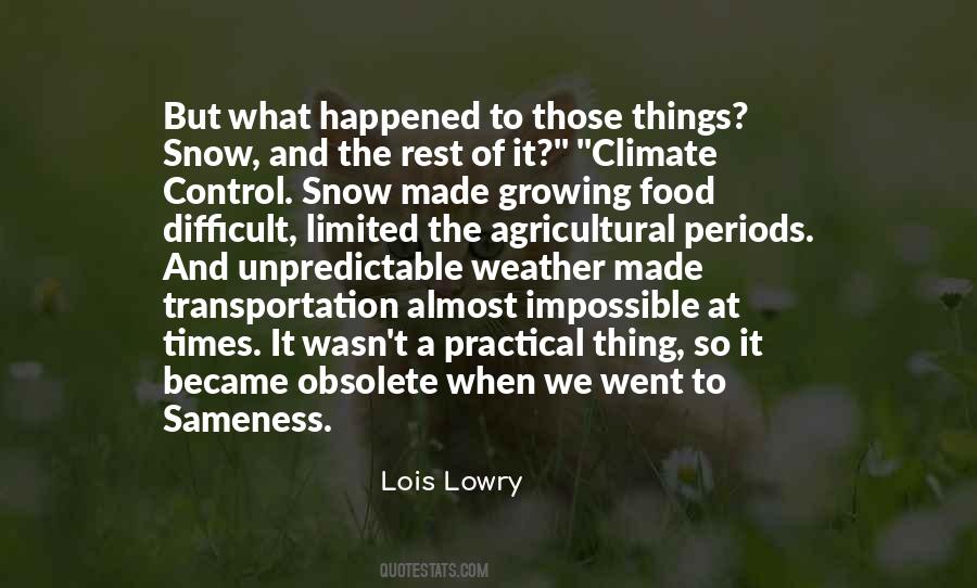 Quotes About Unpredictable Weather #755354