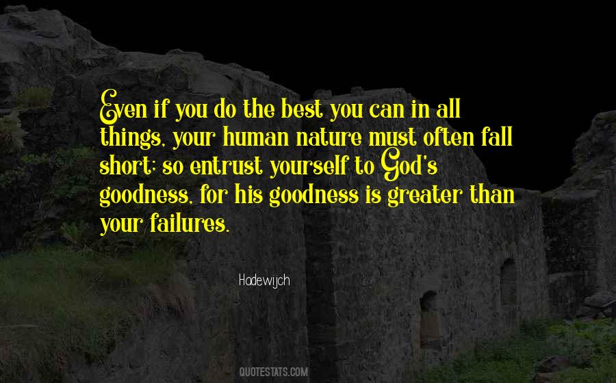 God God S Goodness Quotes #1257771