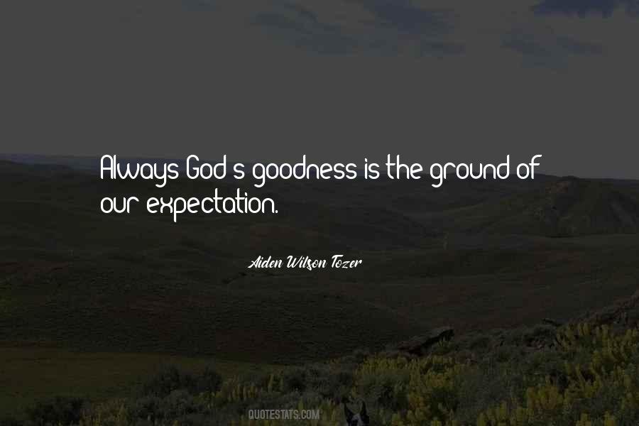 God God S Goodness Quotes #1274994